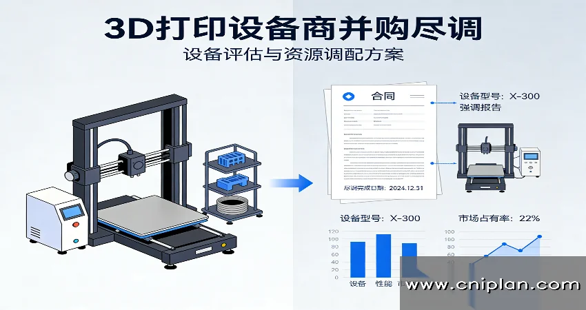 3D打印设备商并购尽调
