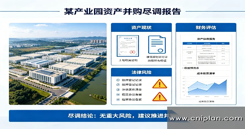 产业园资产并购尽调