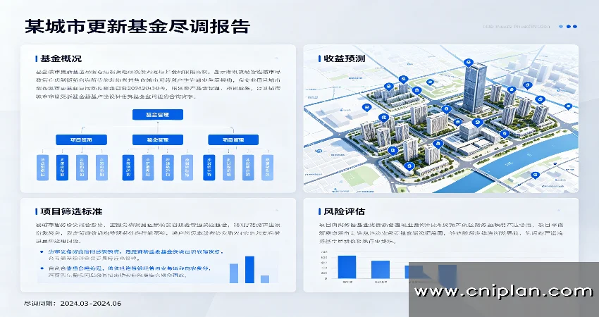 城市更新基金尽调示意图
