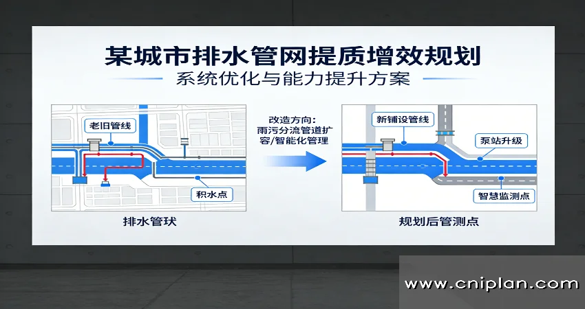 城市排水管网提质增效规划