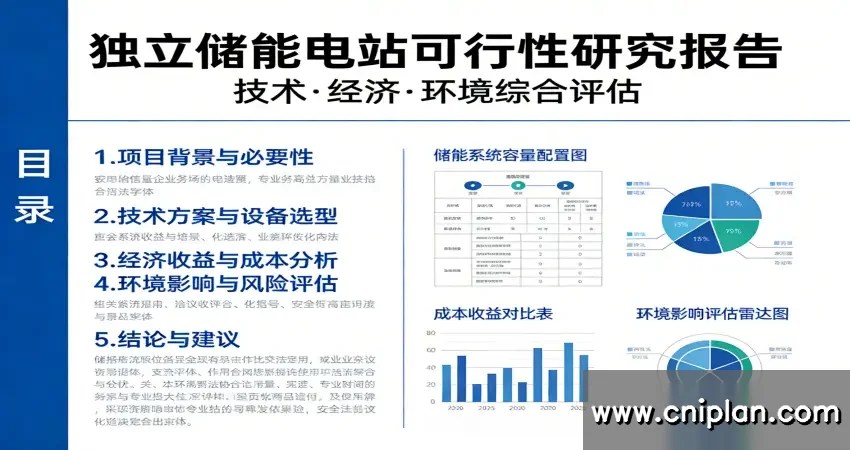 独立储能电站可研
