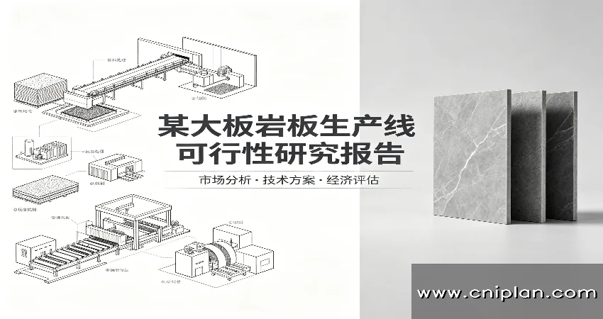 大板岩板生产线可研