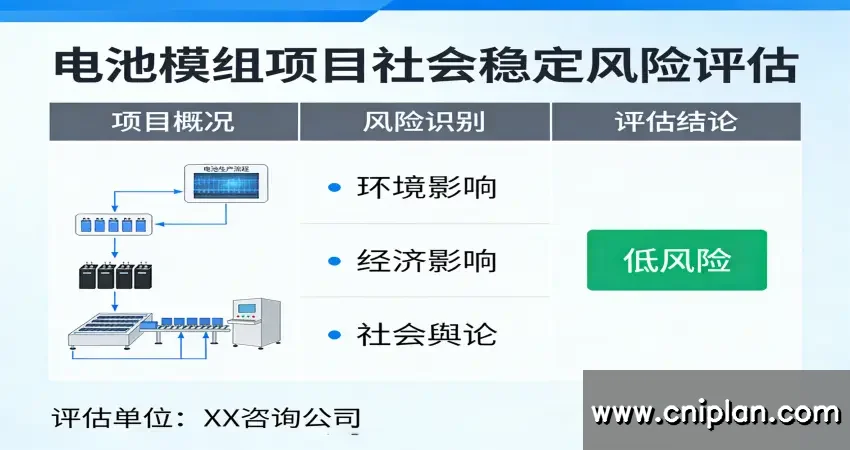 某电池模组项目效果图