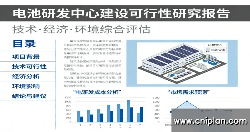 某电池研发中心建设项目效果图