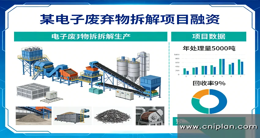 电子废弃物拆解项目融资BP