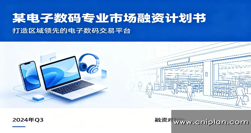 电子数码专业市场BP