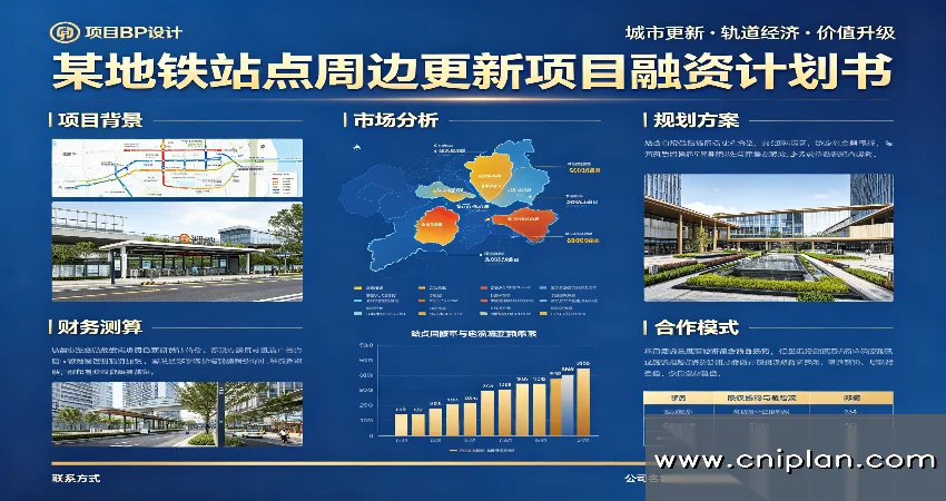地铁站点周边更新融资BP