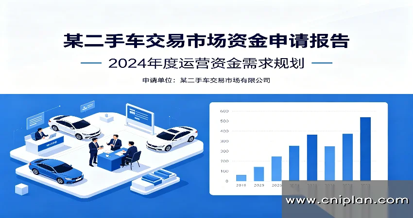 二手车交易市场资金申请