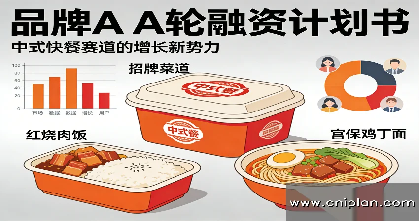 中式快餐品牌融资BP