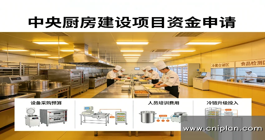快餐中央厨房资金申请
