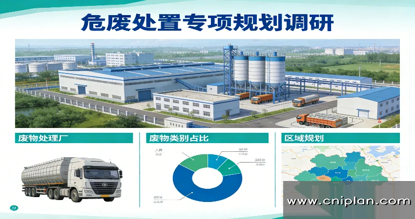 危废处置规划
