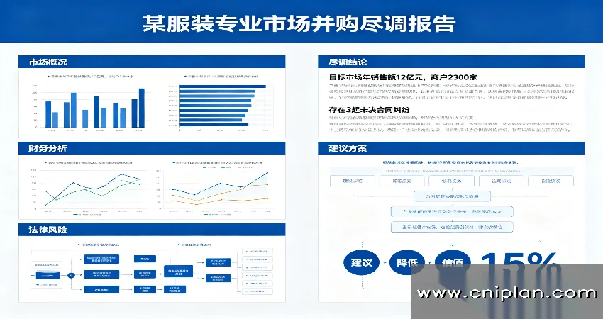 服装专业市场并购尽调