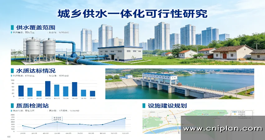 城乡供水一体化示意图