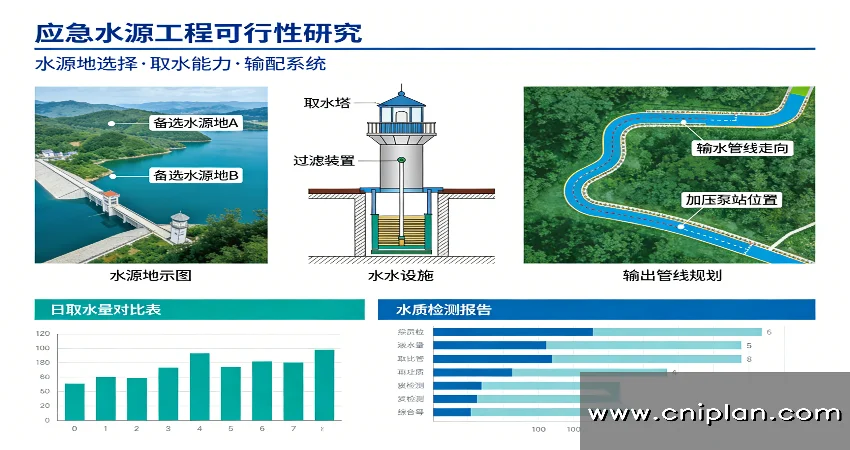 应急水源工程示意图