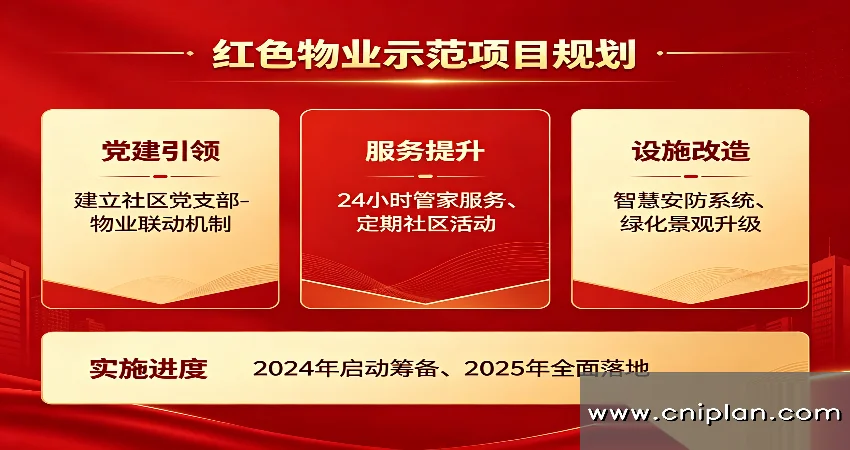红色物业示范项目规划