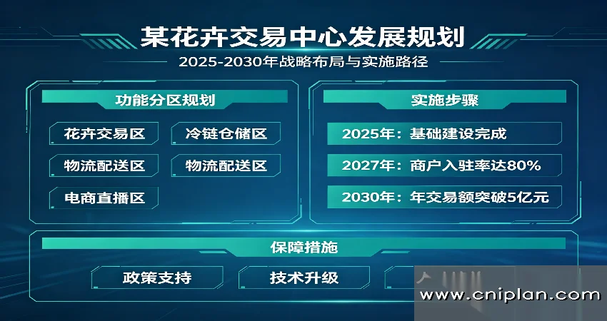 花卉交易中心规划