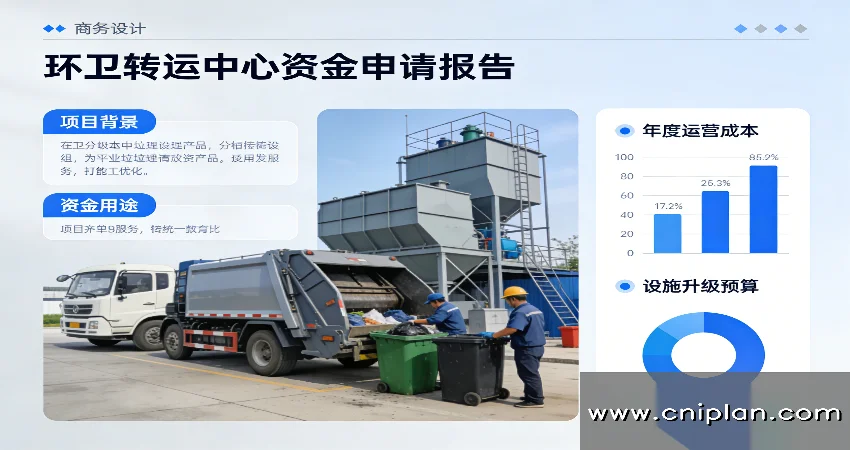 环卫转运中心效果图