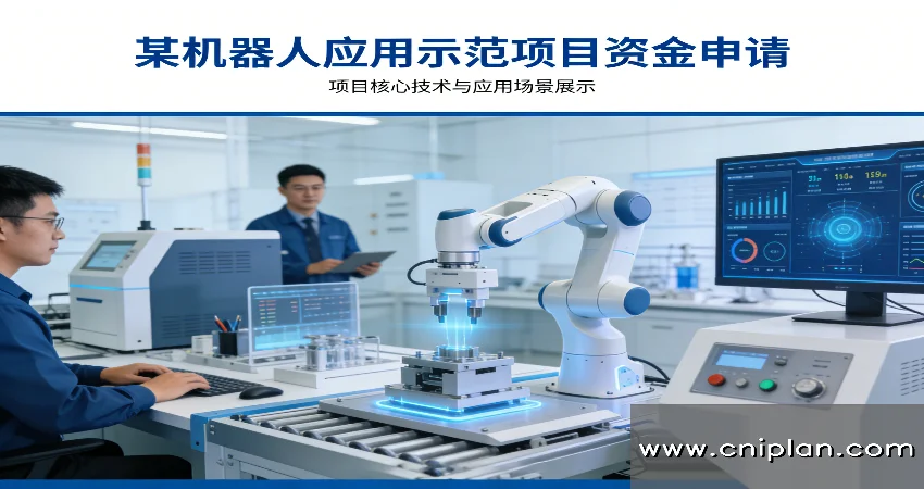 机器人应用示范资金申请