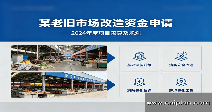 老旧市场改造资金申请