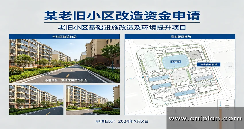 老旧小区改造资金申请