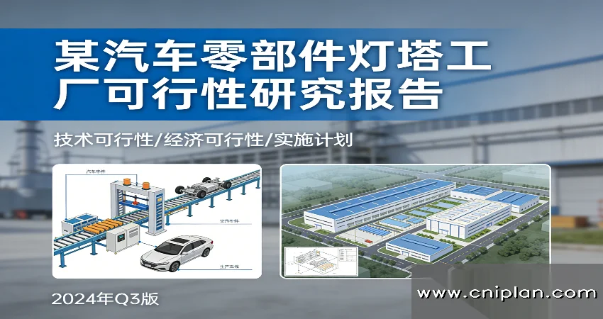 汽车零部件灯塔工厂可研