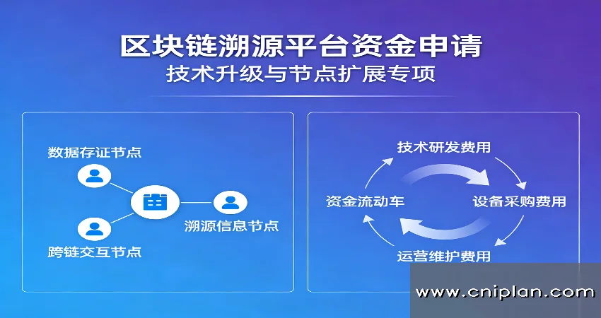 区块链溯源资金申请