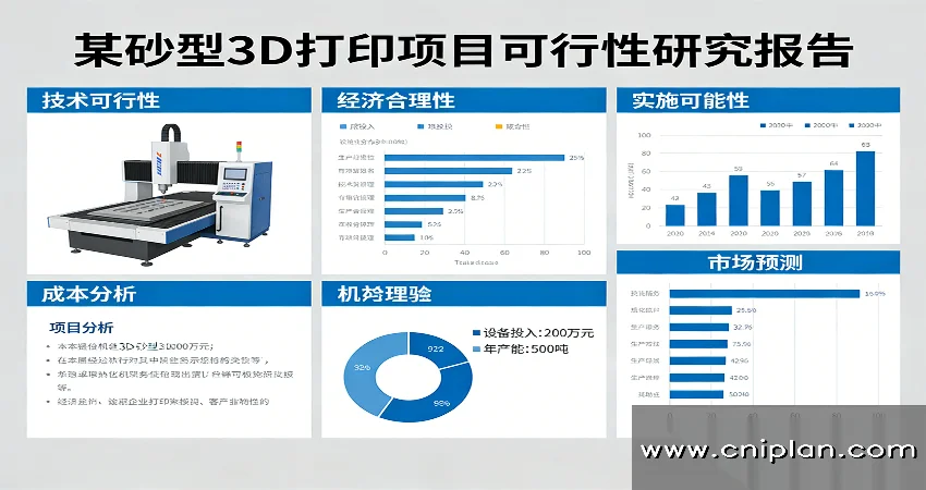 砂型3D打印项目可研