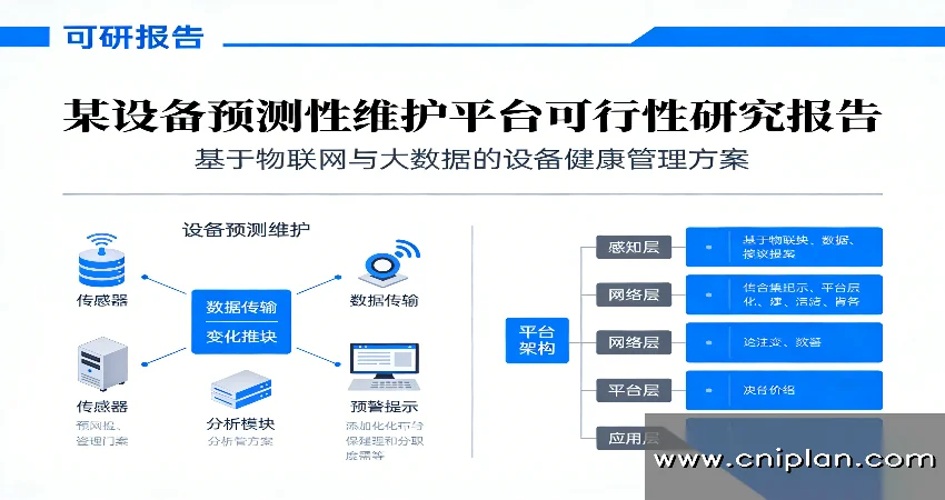 设备预测性维护平台可研