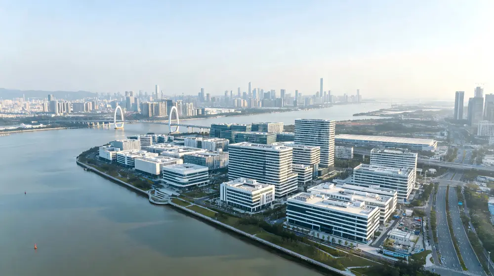 粤港澳大湾区生物医药产业集聚区航拍