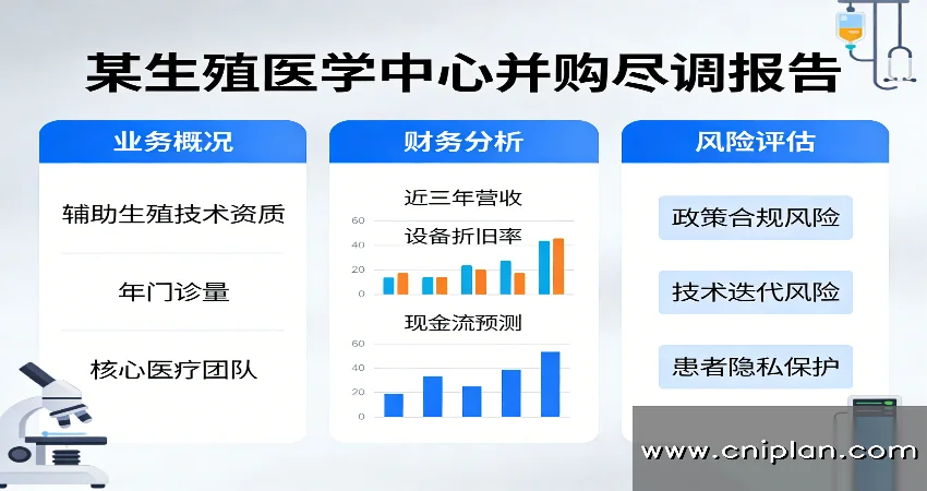 生殖医学中心并购尽调