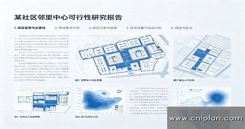 社区邻里中心效果图