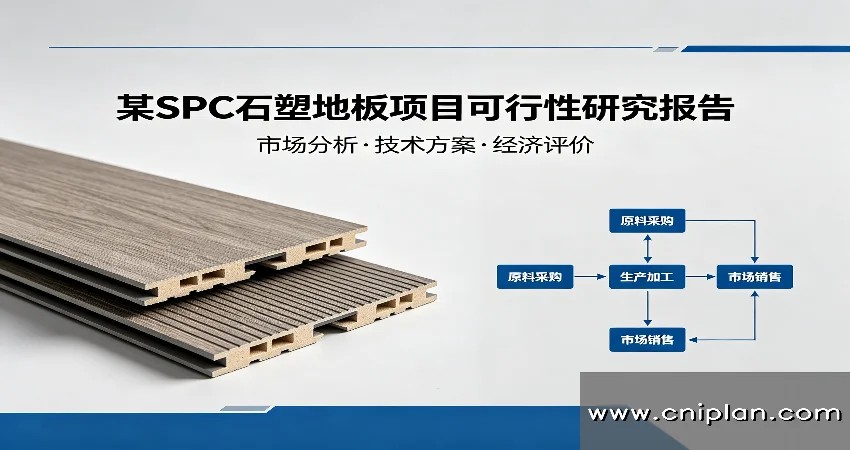SPC石塑地板生产线效果图