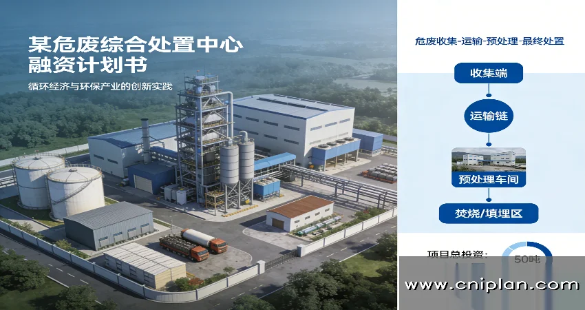 危废综合处置中心融资商业计划书