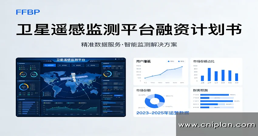 卫星遥感监测平台融资BP