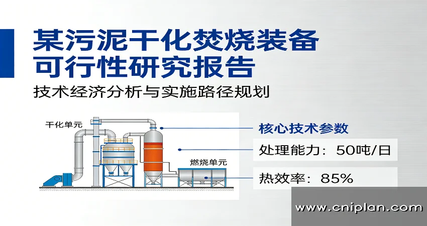 污泥干化焚烧装备可研