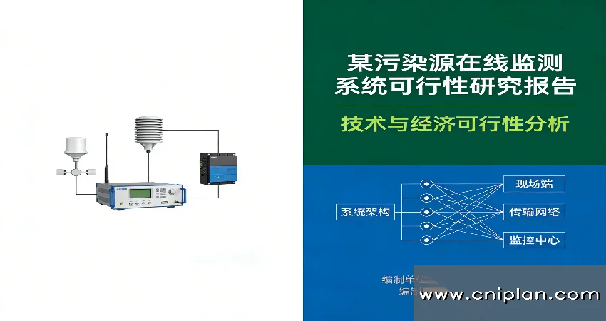 污染源在线监测系统可研