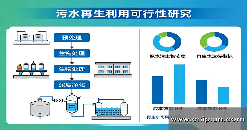 污水再生利用示意图