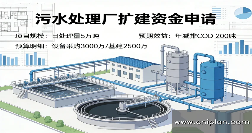 污水处理资金申请