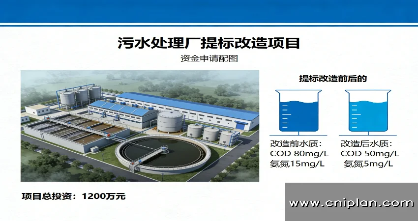 污水处理厂提标改造资金申请