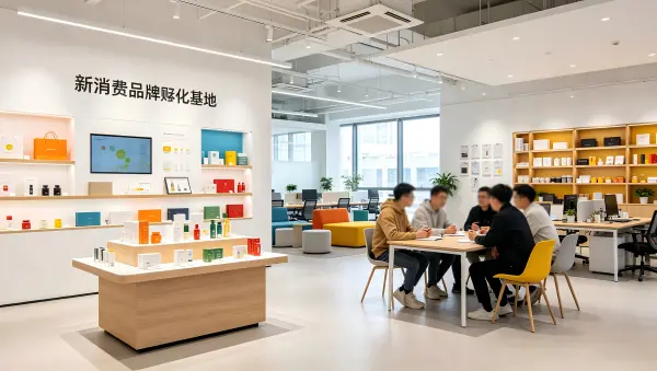 新消费品牌孵化基地与产品展示