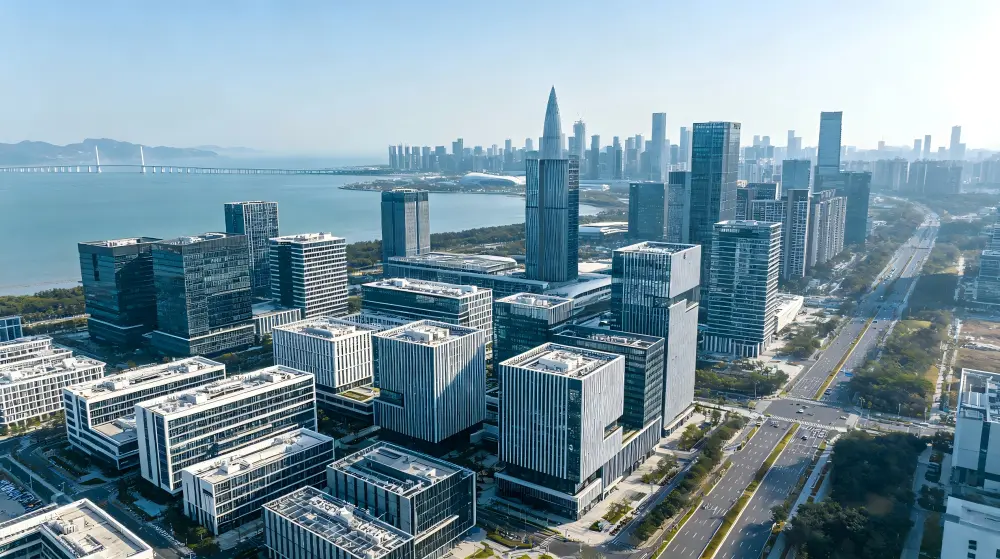 粤港澳大湾区信息技术产业集聚区航拍