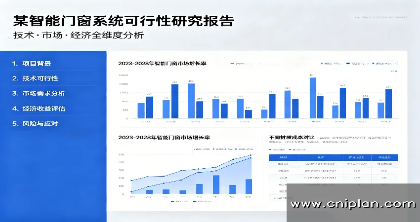 智能门窗可研