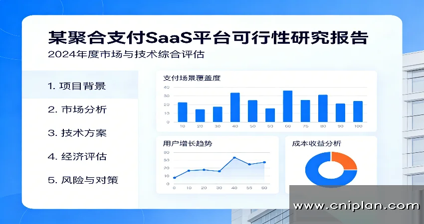 聚合支付SaaS可研