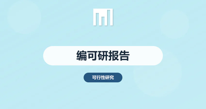 编可行性研究报告