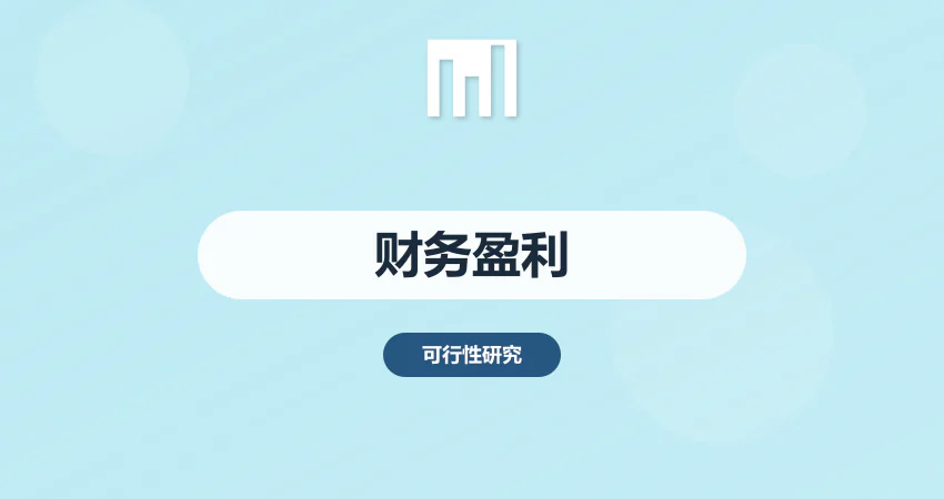 财务分析盈利测算报告