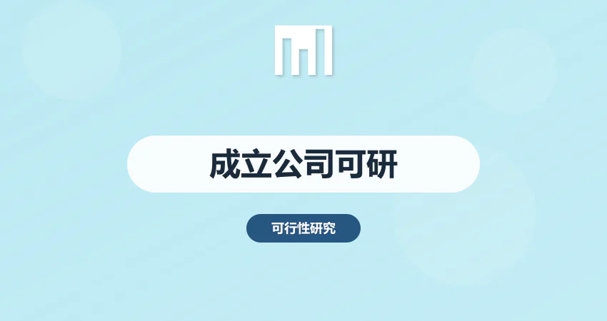 成立公司可行性报告
