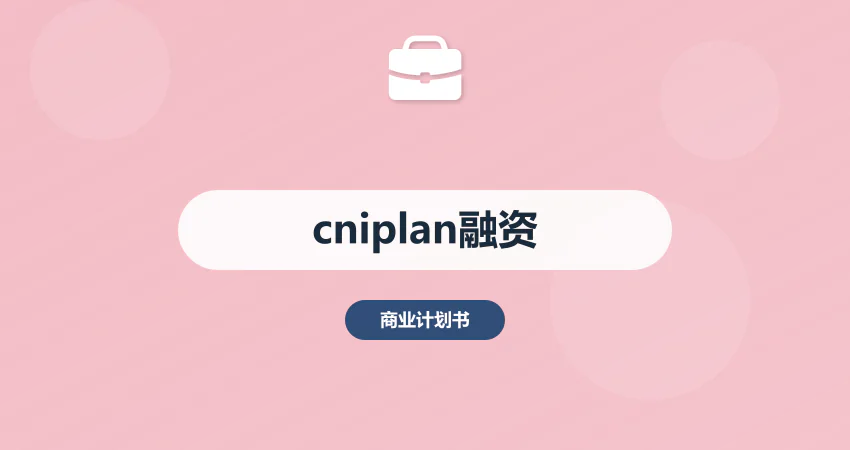 cniplan 融资报告代写