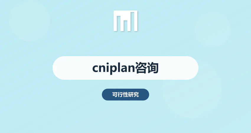 cniplan 项目咨询服务