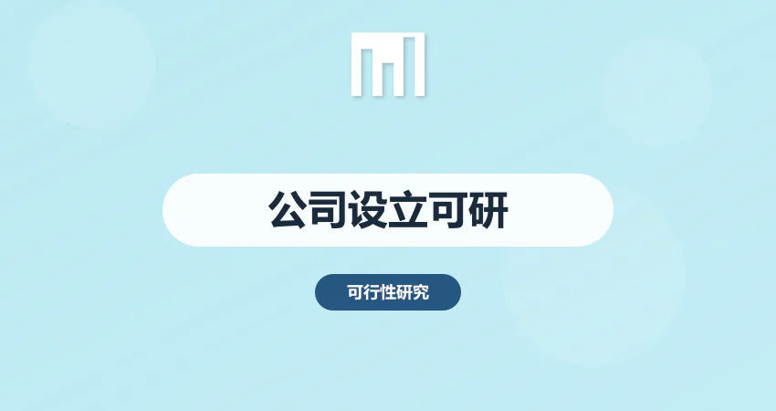 公司设立可行性研究报告