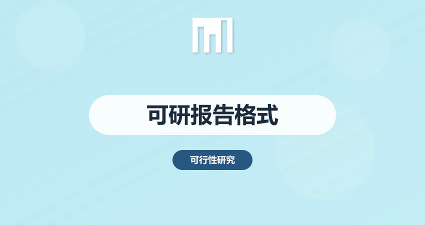 可行性报告格式